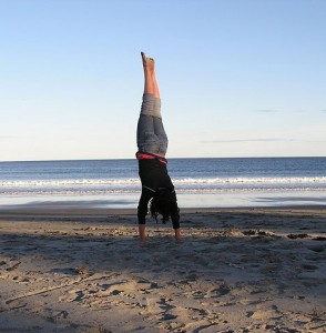 Hand stand photo for Gracie Aubrecht home page